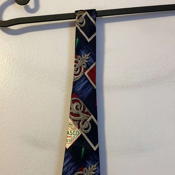 Tabasco Silk Tie Made in USA New With Tags - Picture 5 of 16